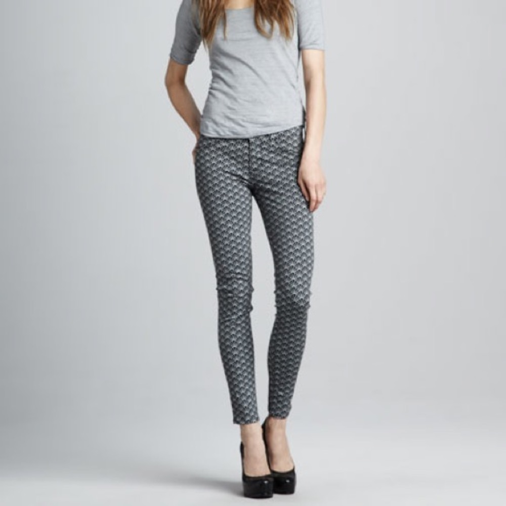 Hudson Nico Super Skinny Midrise, Diamond/B&W, 25